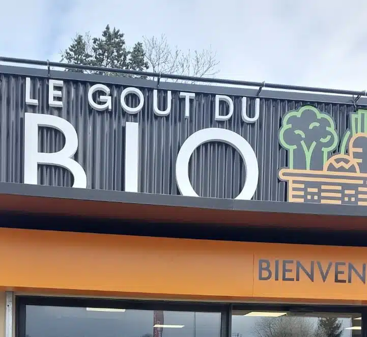 Enseigne d’entreprise réalisée par CM Pro à Rennes